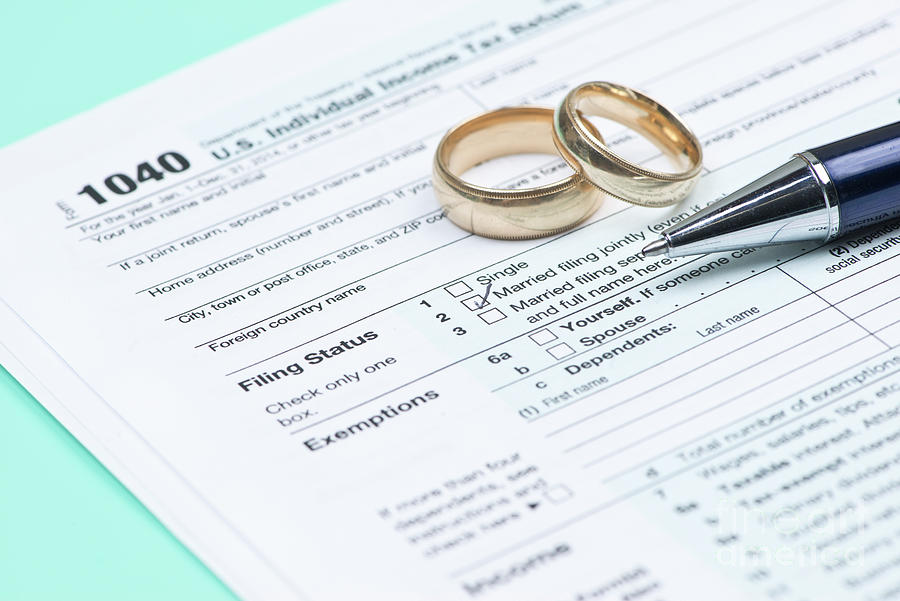 Marriage Tax #2 Photograph by Sherry Yates Young/science Photo Library