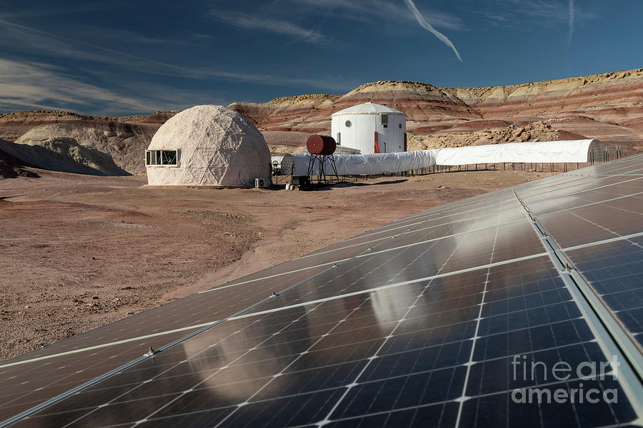 Mars Desert Research Station Photograph by Jim West/science Photo