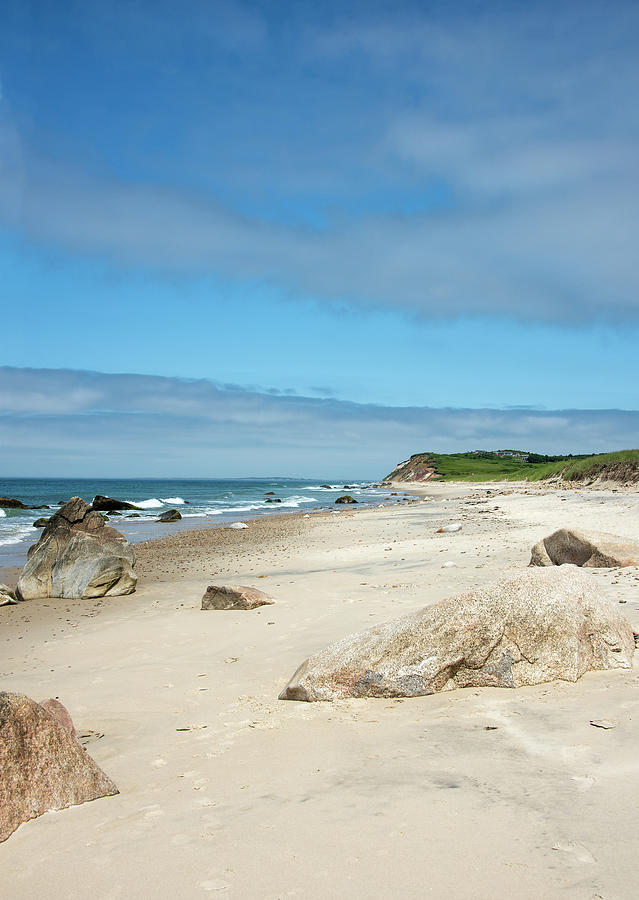 Vineyard Photograph - Marthas Vineyard - Moshup And Aquinnah Beach by Brendan Reals Vineyard Photograph - Marthas Vineyard - Moshup And Aquinnah Beach by Brendan Reals