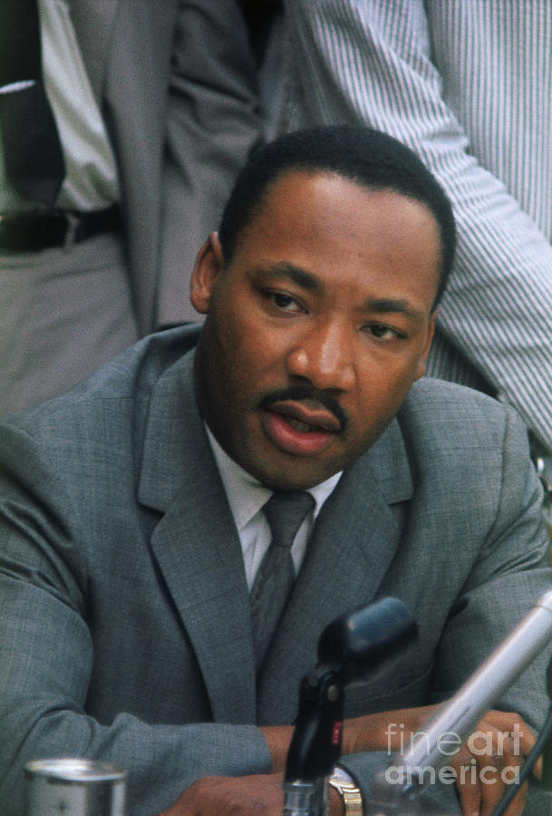 Martin Luther King, Jr. Speaking #2 Photograph by Bettmann