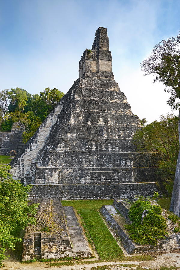 Mayan Photograph - Maya Ruins - Temple Of The Great Jaguar #2 by Jan Wlodarczyk