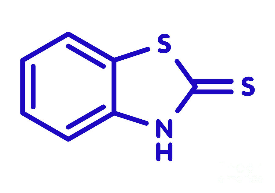 Mercaptobenzothiazole Skin Sensitizer Molecule #2 by Molekuul/science ...