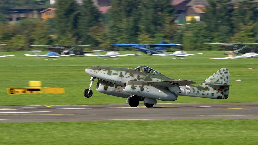 Messerschmitt Me-262 Aircraft Photograph by Ruggero Piccoli - Fine Art ...