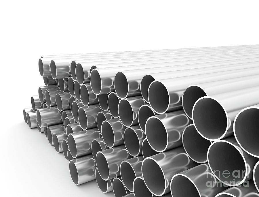 Metal Pipes #2 Photograph by Jesper Klausen/science Photo Library
