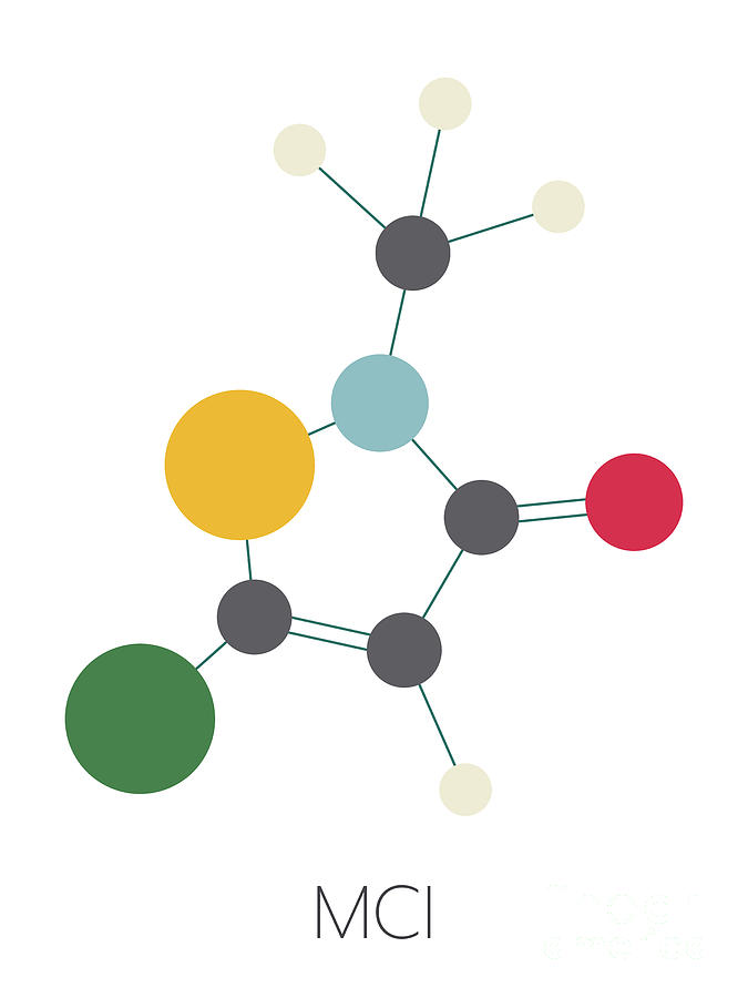 Methylchloroisothiazolinone Preservative Molecule Photograph By