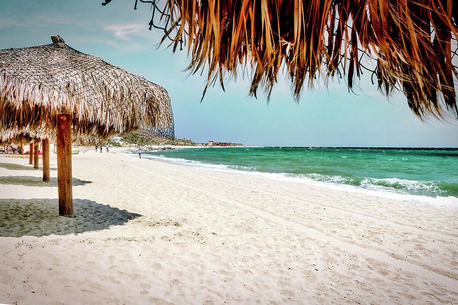 Mexico, Baja California Sur, Los Barriles Beach #2 Digital Art by Claudia Uripos