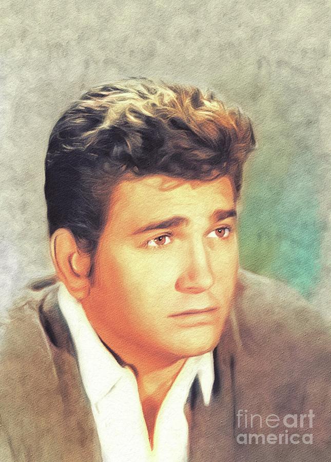 Hollywood Painting - Michael Landon, Hollywood Legend #2 by Esoterica Art Agency