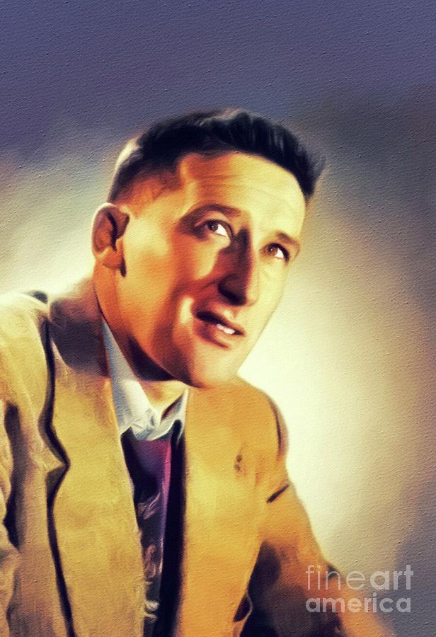 Mickey Painting - Mickey Spillane, Literary Legend by Esoterica Art Agency Mickey Painting - Mickey Spillane, Literary Legend by Esoterica Art Agency