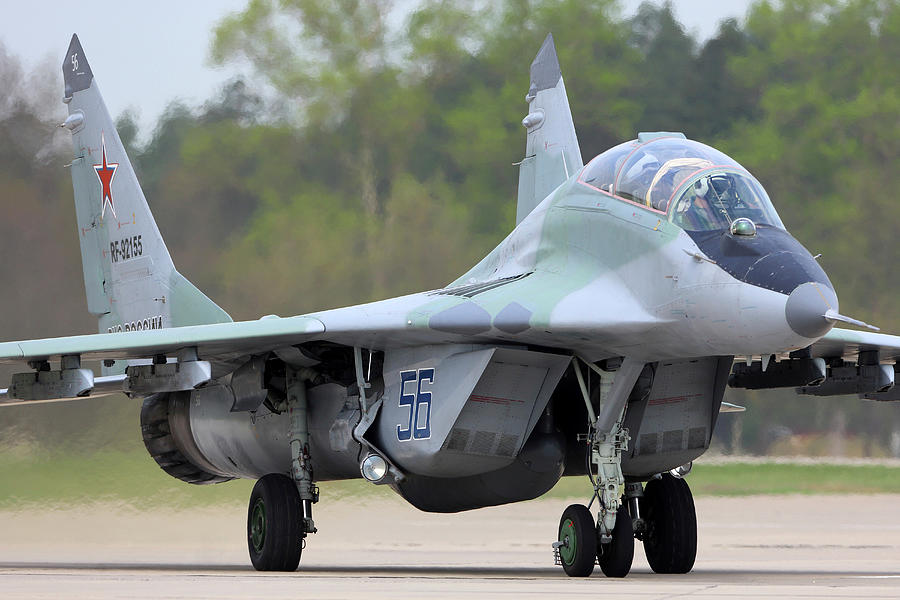 Mig-29ubt Jet Fighter The Russian Air #2 Photograph by Artyom Anikeev