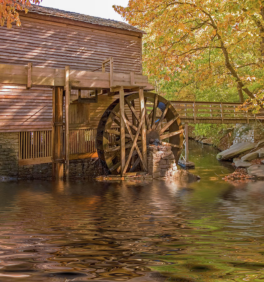 Mill Wheel #2 Photograph by Darryl Brooks