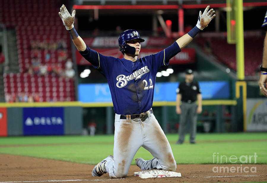 Milwaukee Brewers V Cincinnati Reds Photograph by Andy Lyons Milwaukee Brewers V Cincinnati Reds Photograph by Andy Lyons