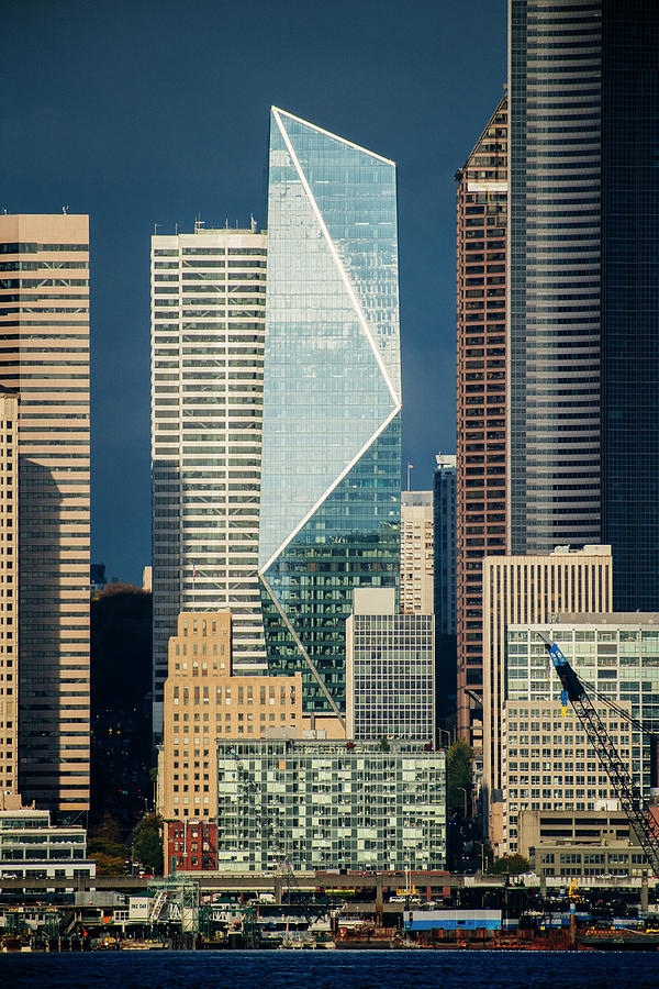Modern Architecture In City, Seattle #2 Photograph by Panoramic Images