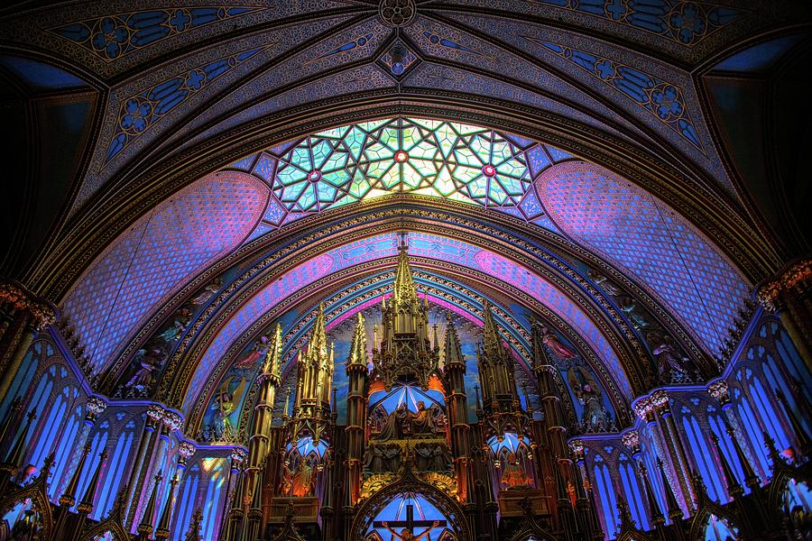 Montreal Canada Notre Dame Basilica Church