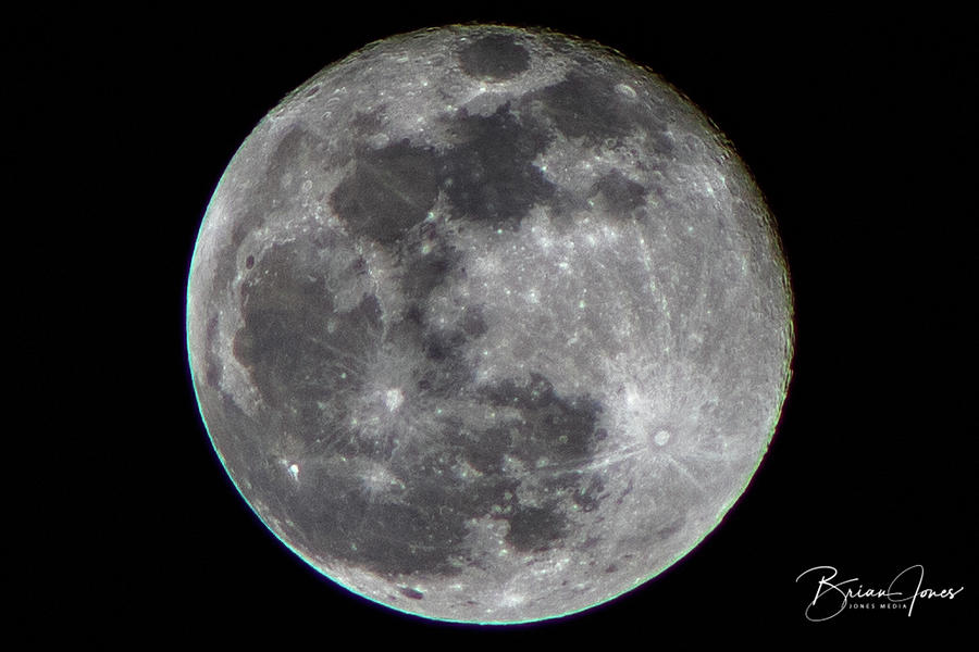 Moon #2 Photograph by Brian Jones