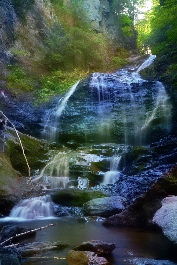 Moss Glen Falls--stowe Vermont Photograph