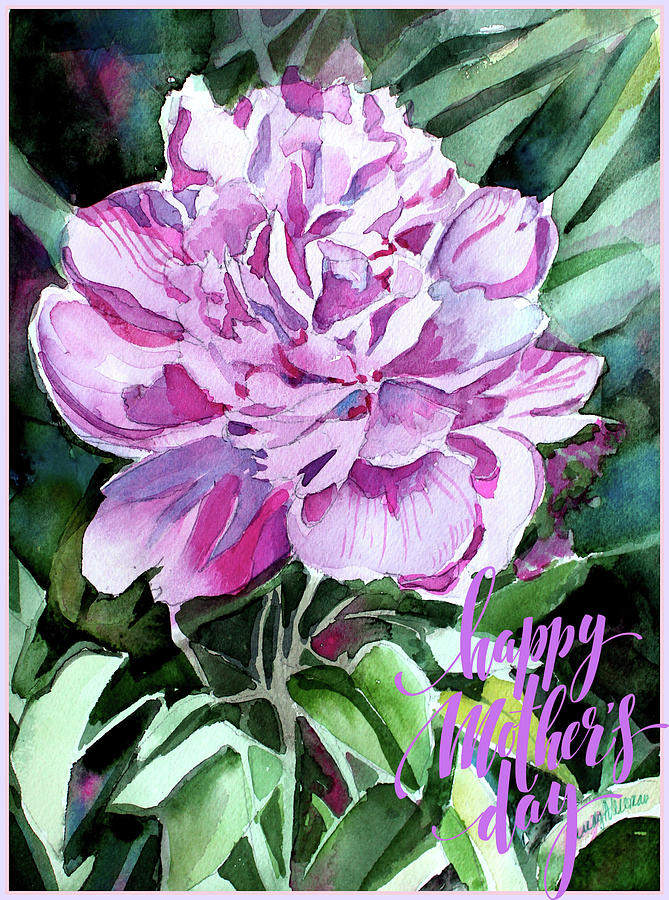 Nature Painting - Mothers Day #2 by Mindy Newman