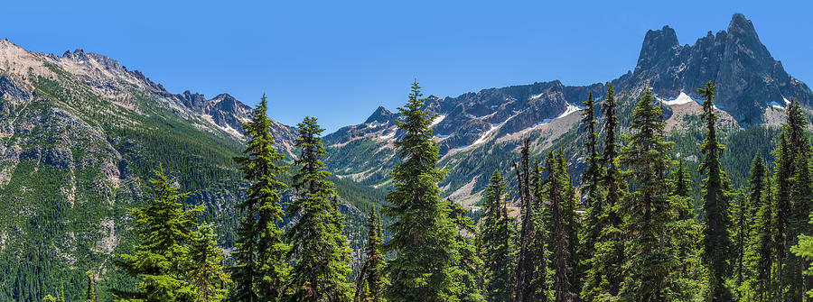 North Cascades National Park Photograph - Mountains In North Cascades National #2 by Panoramic Images