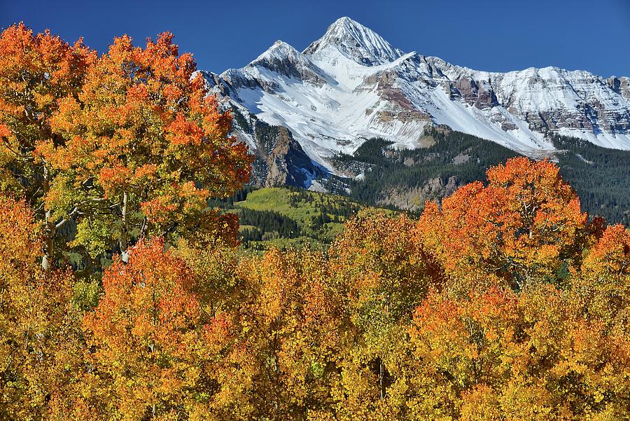 Mountains With Autumn Colors #2 Digital Art by Heeb Photos