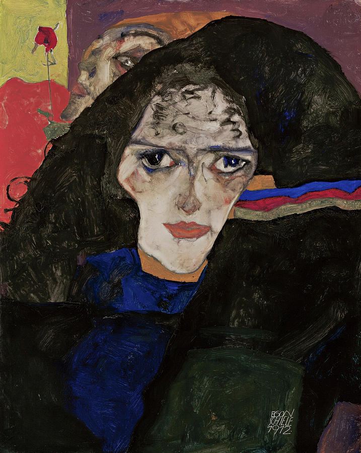 Egon Schiele Painting - Mourning Woman #2 by Egon Schiele