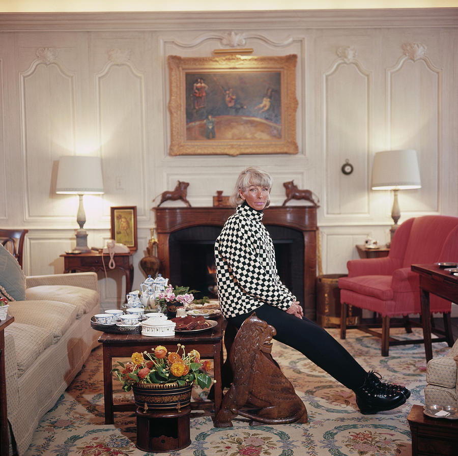 Mrs Vernon Taylor #2 Photograph by Slim Aarons