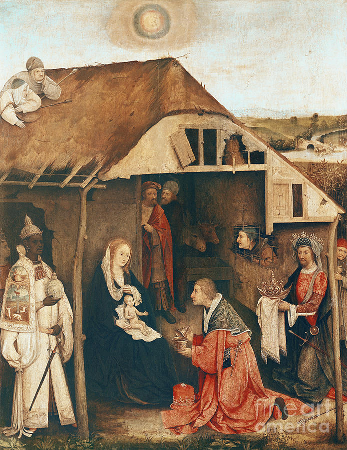 Nativity Painting by Hieronymus Bosch - Pixels