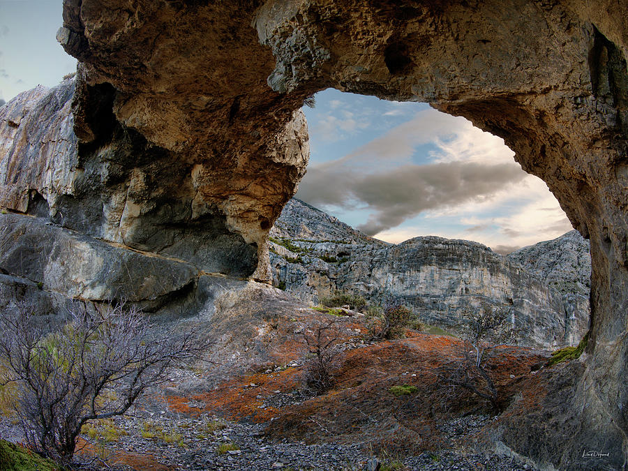 Nature Photograph - Natural Arch 2 #2 by Leland D Howard