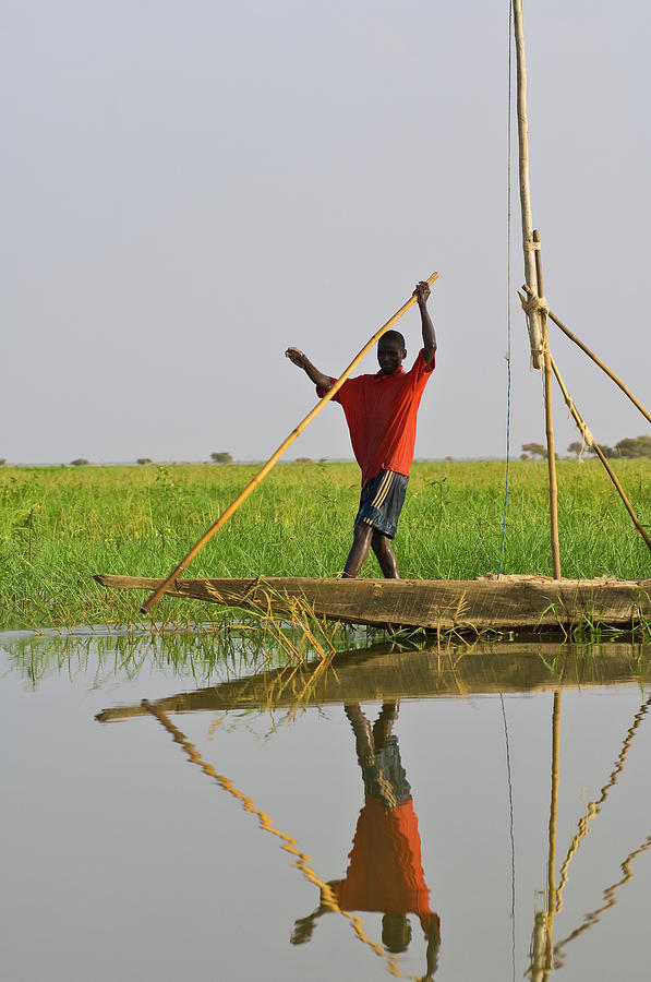 Navigation Along Niger River #2 Photograph by Maremagnum