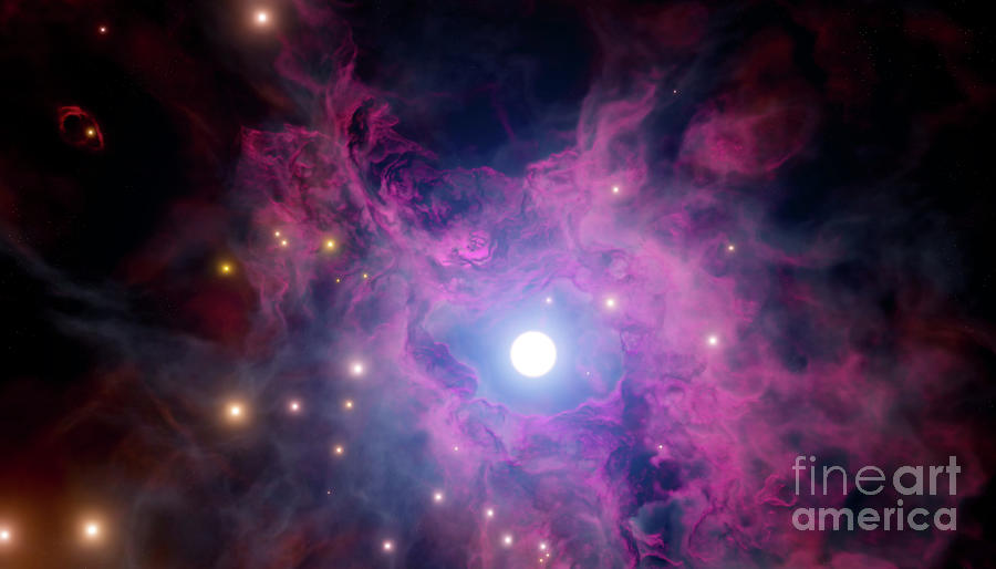 Nebula #2 Photograph by Wladimir Bulgar/science Photo Library