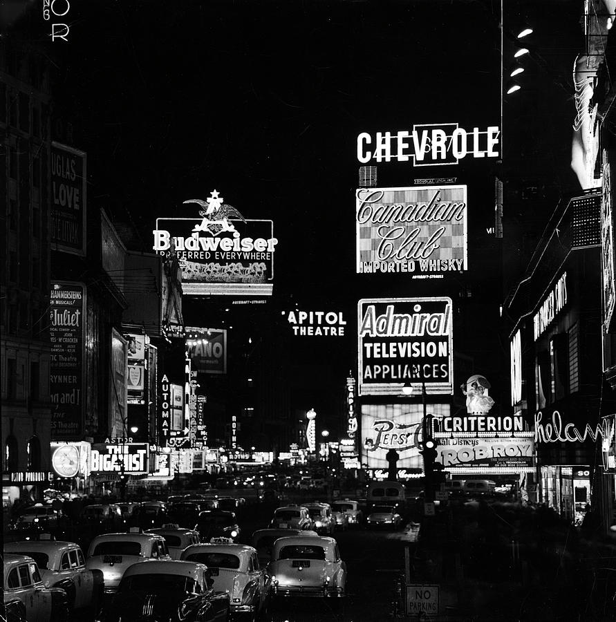 Usa Photograph - New York City #3 by Andreas Feininger