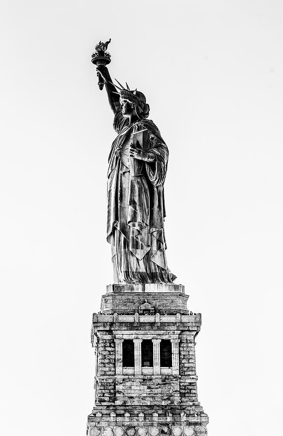 New York City, Statue Of Liberty #2 Digital Art by Antonino Bartuccio