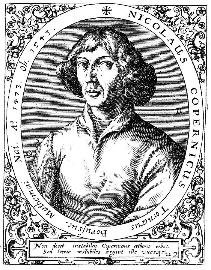 Nicolas Copernicus, Polish Astronomer #2 Drawing by Print Collector