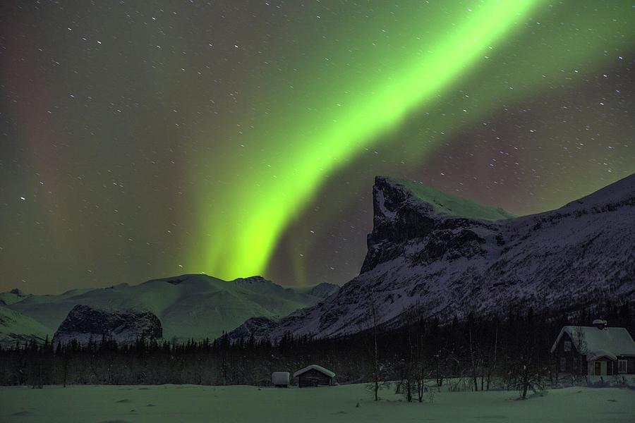 Northern Light Photograph By Mats Lindberg - Fine Art America