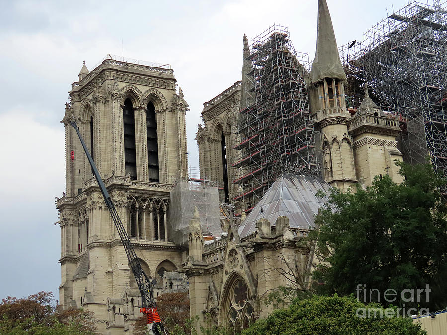 Notre-Dame Re-Construction #2 Photograph by Steven Spak