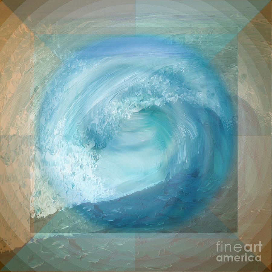 Ocean Earth Digital Art