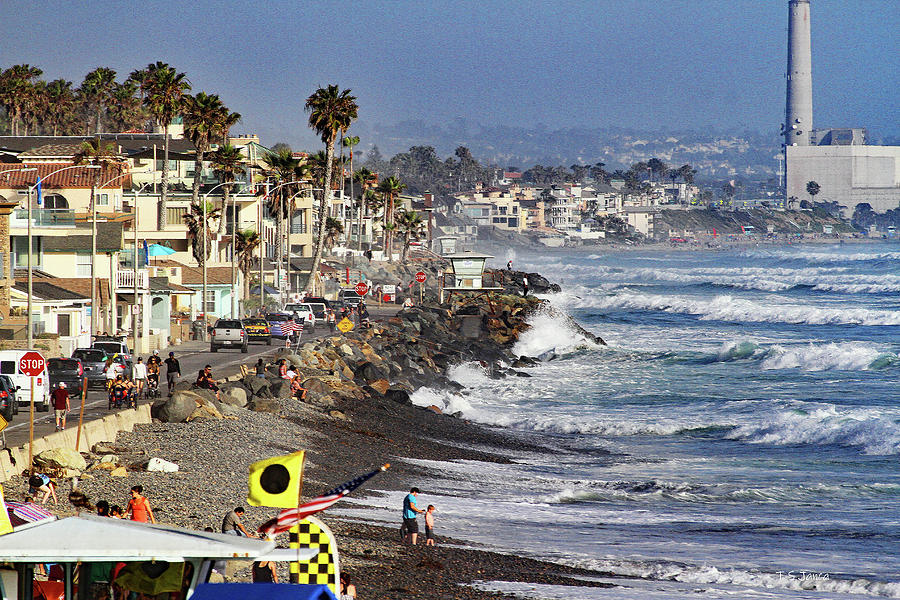 Oceanside California  #2 Digital Art by Tom Janca