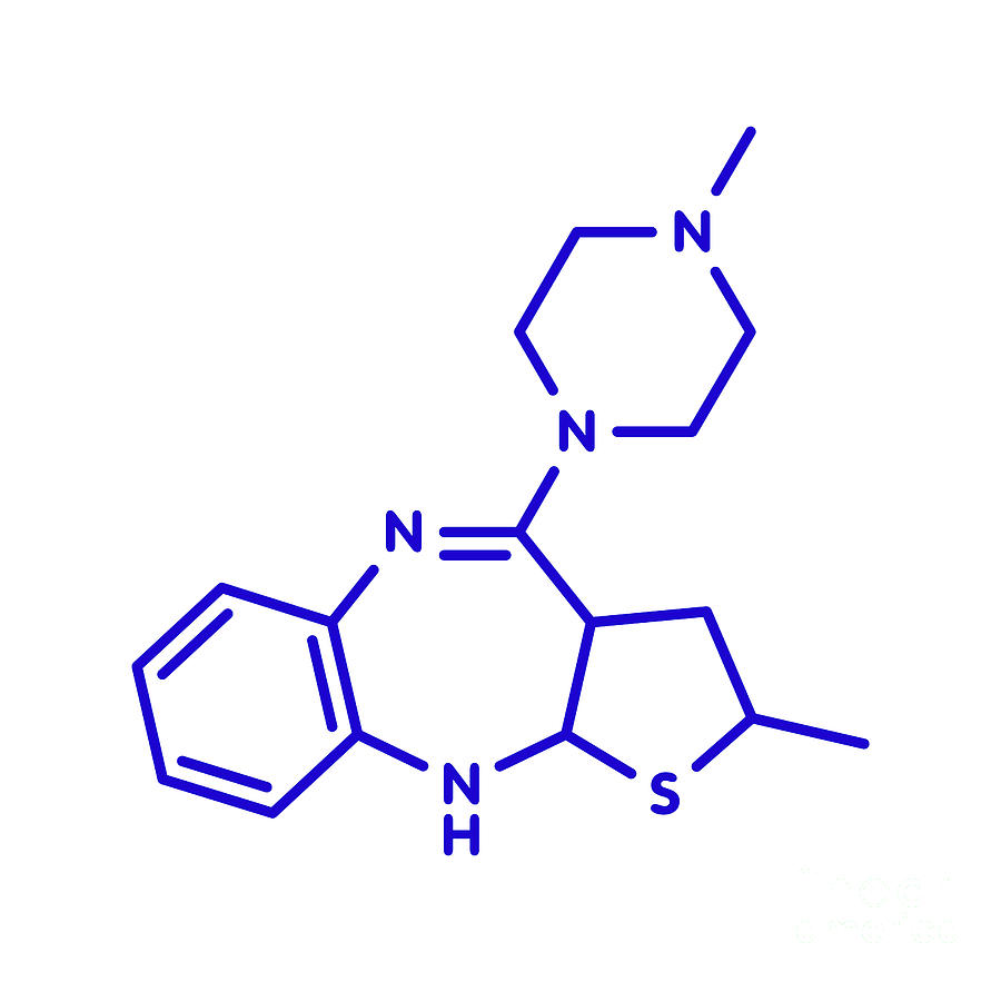 Olanzapine Antipsychotic Drug Photograph By Molekuul Science Photo   2 Olanzapine Antipsychotic Drug Molekuulscience Photo Library 