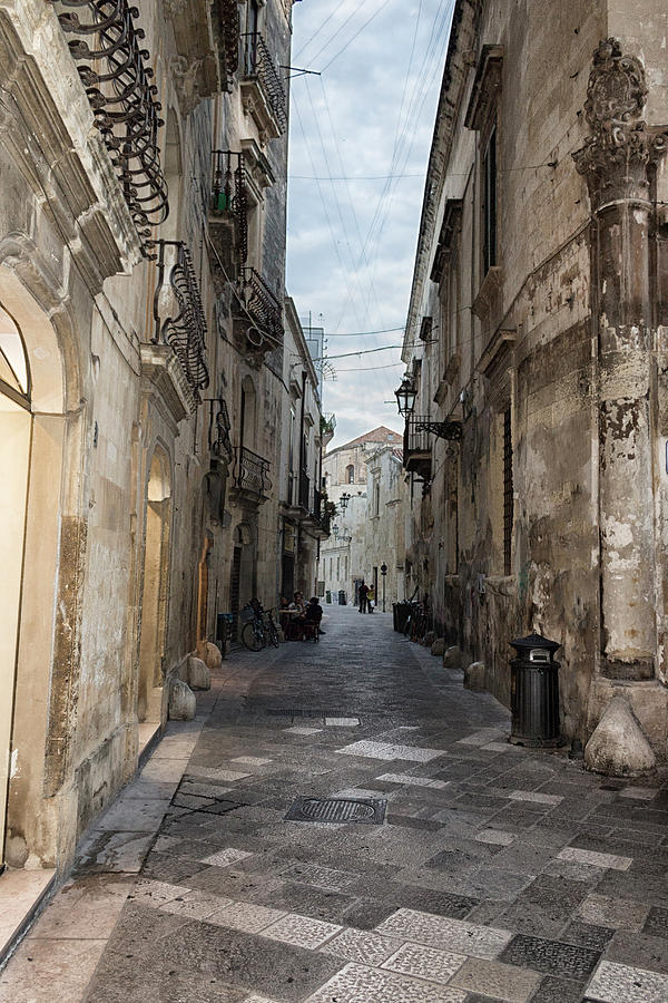Old alley  in Lecce #2 Photograph by Vivida Photo PC