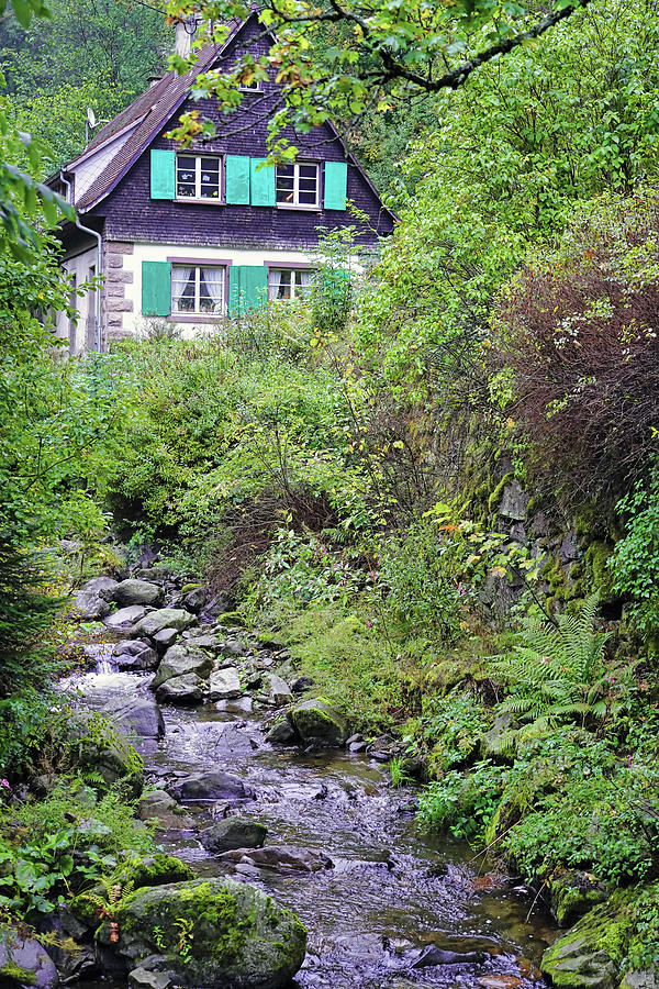 Brook Photograph - Old Bavarian House In The Breitnau Area Of The Black Forest #2 by Rick Rosenshein