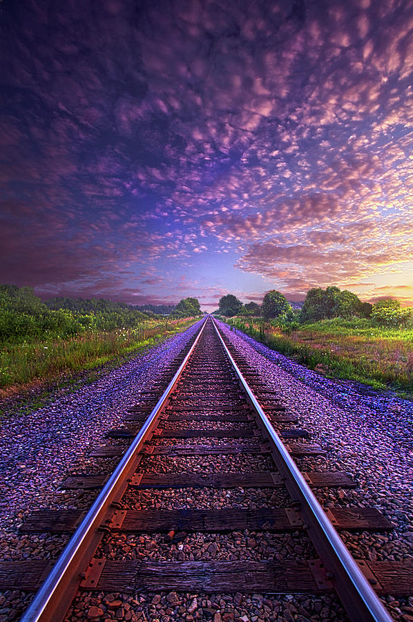 On A Train Bound For Nowhere #2 Photograph by Phil Koch