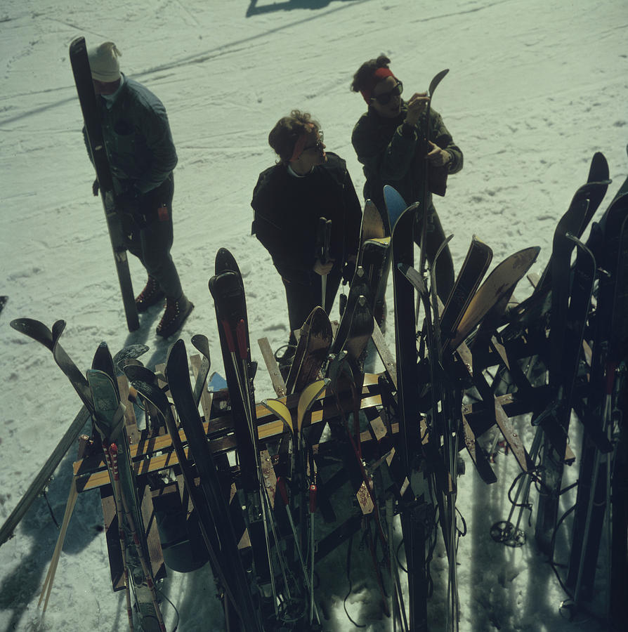 On The Slopes Of Sugarbush #2 Photograph by Slim Aarons