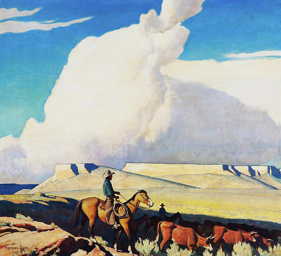 Open Range #2 Painting by Mountain Dreams