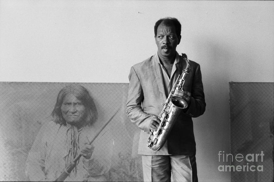 Ornette Coleman At Home In Nyc #2 Photograph by The Estate Of David Gahr