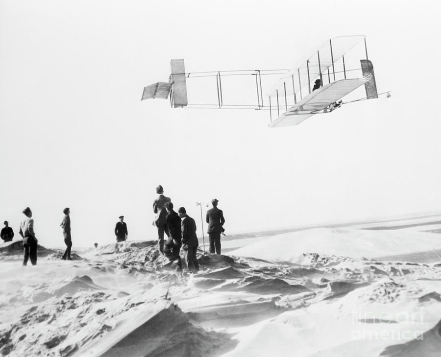 Orville Wright Gliding #2 Photograph by Bettmann