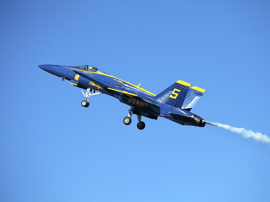 Oshkosh Air Show, Blue Angels Photograph by Alex Nikitsin Pixels