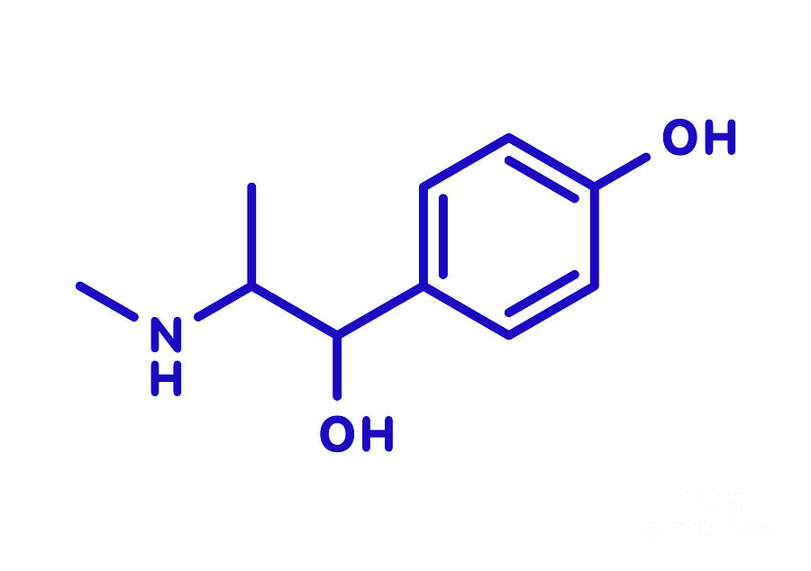 Oxilofrine Stimulant Drug Molecule #2 Photograph by Molekuul/science Photo Library