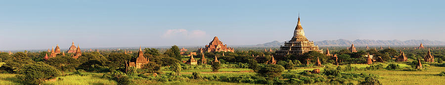 Panoramic View Of Ancient Temples In #2 Photograph by Hadynyah