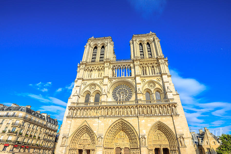 Paris Notre Dame #2 Photograph by Benny Marty