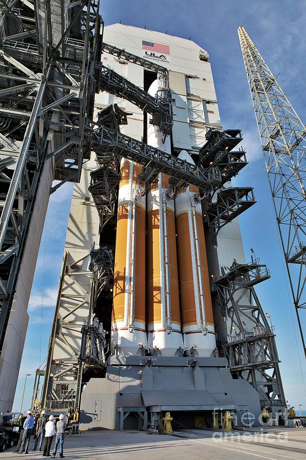 Solar Probe Photograph - Parker Solar Probe Launch Preparations 2 by Nasa/kim Shiflett/science Photo Library Solar Probe Photograph - Parker Solar Probe Launch Preparations 2 by Nasa/kim Shiflett/science Photo Library