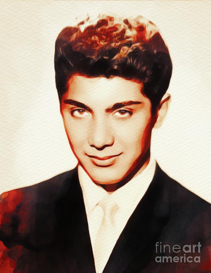 Hollywood Painting - Paul Anka, Music Legend #2 by Esoterica Art Agency