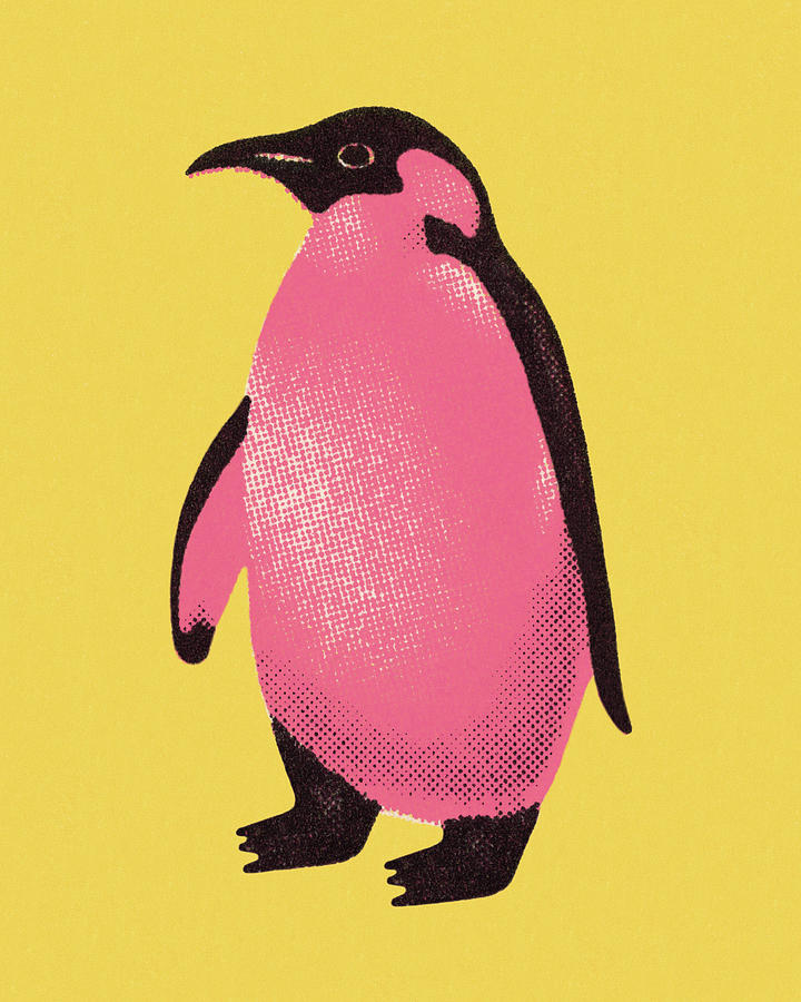 Penguin Drawing - Penguin #2 by CSA Images